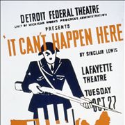 Picture Of It Cant Happen Here Poster For Stage Adaptation