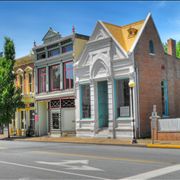 Picture Of The Downtown Historic District Of New Harmony