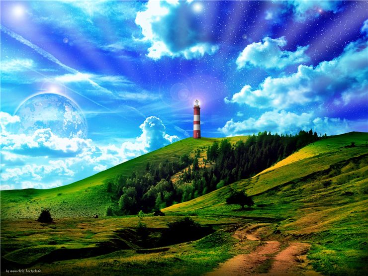 Picture Of Utopian Landscape