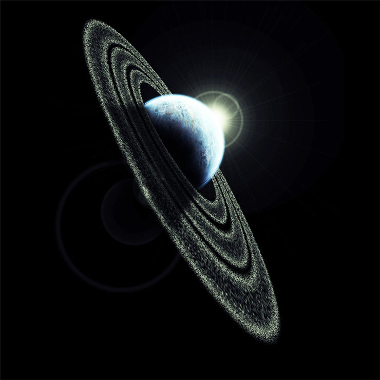 Picture Of Utopian Planet Sunrise